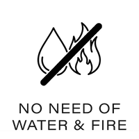 No water or fire